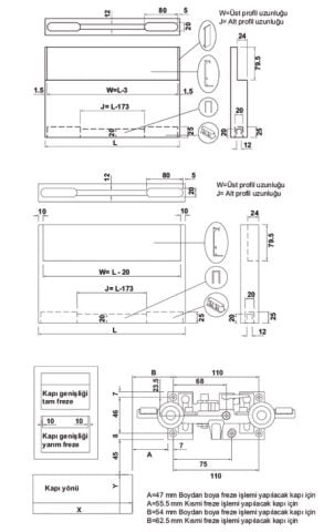 Hafele HIDDEN - 940.44.011