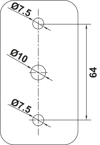 Elektronik Mobilya Kilitleri, Hafele EFL2610 - 231.98.646