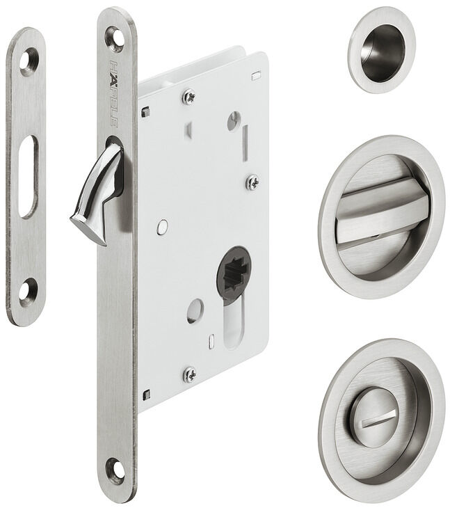 Hafele Sld.lock WC w/flush hdl.sat.50/R16 - 911.27.500