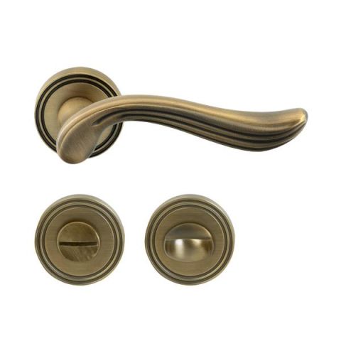 Hafele ROUGE Kol seti (wc) antik bronz
