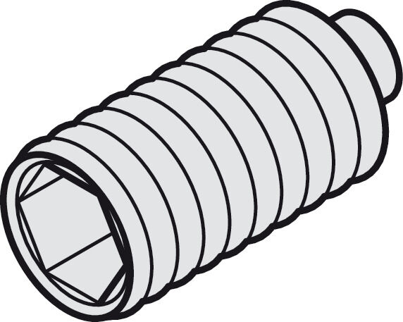 Häfele Kapı Kolu Montaj Aksesuarları Setskur Vidası M6x7 mm M6 909.00.695