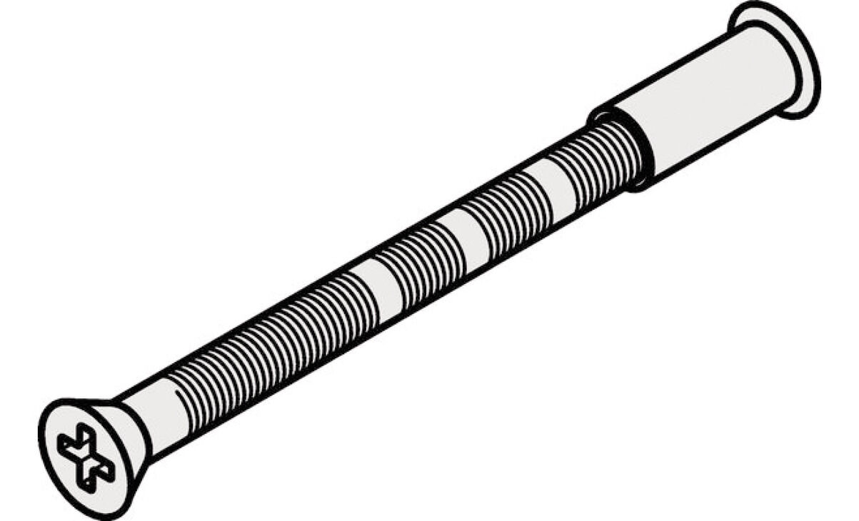 Häfele Kapı Kolu Montaj Aksesuarları Kol Bağlantı M4x60 mm M4 909.00.795