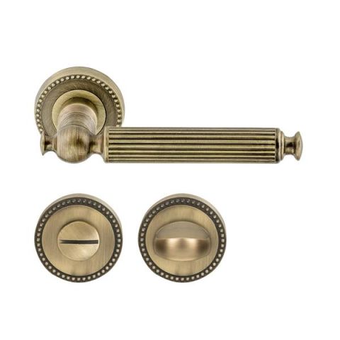 Hafele CALISTO Kol seti (wc) antik bronz