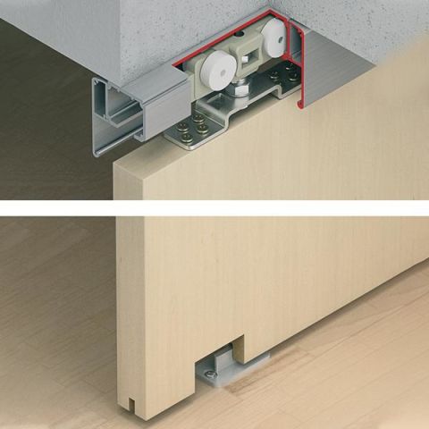 Hafele SLIDO D-Line11 Panel Klipsli Taşıyıcı Ray İçin 3000mm