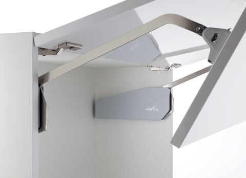 Häfele FREE FOLD Kalkar Katlanır Kapak Makası K6fo 960–1,010 mm 8,6–17,3 kg Beyaz 372.37.791