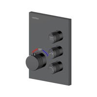 Hafele MASTERMIX 3F Ank.banyo bataryası,m.siyah