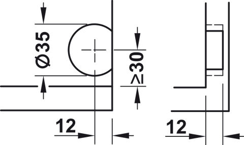 Häfele FREE FOLD E Kalkar Katlanır Kapak Makası Makas I5fo 840–910 mm 7,3–14,6 kg Gri 1 W 372.37.920