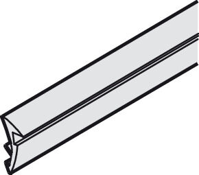 Hafele Sızdırmazlık profili, cam kalınlığı 8 – 10 mm için