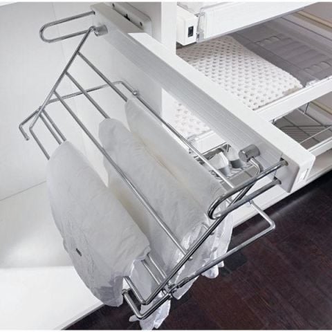 Hafele Elite Pantolonluk siyah 251x526x262mm