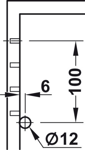 Häfele FREE FOLD E Kalkar Katlanır Kapak Makası Makas G5fo 710–790 mm 8,7–17,2 kg 372.37.976
