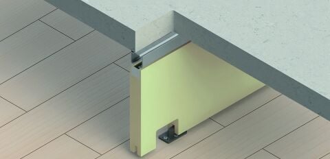Ahşap Kayar Kapı Seti, Hafele SLIDE I, Opsiyonel