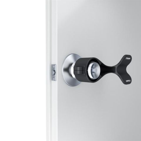 Hafele HEALTHY KNOB Topuz Kol Kılıfı, Siyah