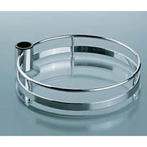 Hafele Cam Tabanlı Raf Krom Parlak Ø260mm