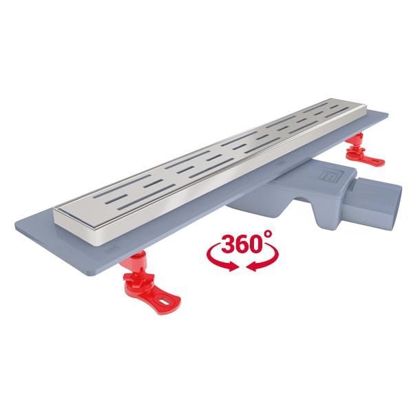 Hafele COLLECT Duş Kanalı  Ø50mm Parlak Krom 600mm