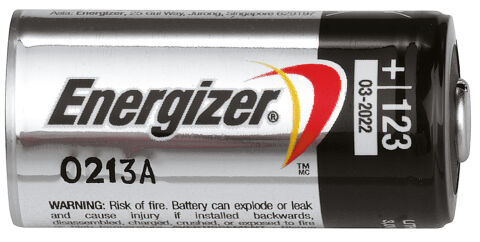 Pil, Hafele CR123A 3V - 910.54.965