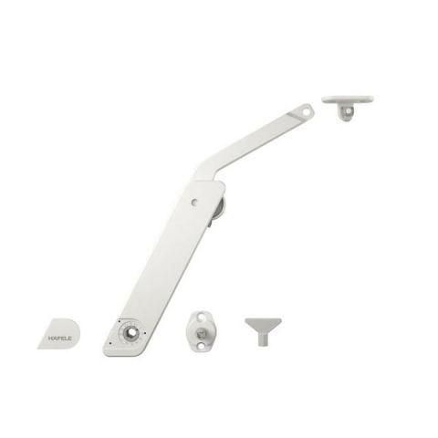 Hafele FREE FLAP H 1.5 Kalkar Kapak Makas Seti A Beyaz Sağ