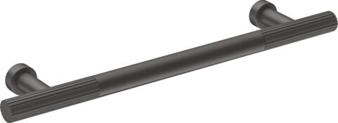 Hafele TRONA Mat Siyah Renk 160 mm Akslı Mobilya Kulp