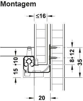 Gizli Ray, Hafele Matrix Runner UM S15 - 433.06.666