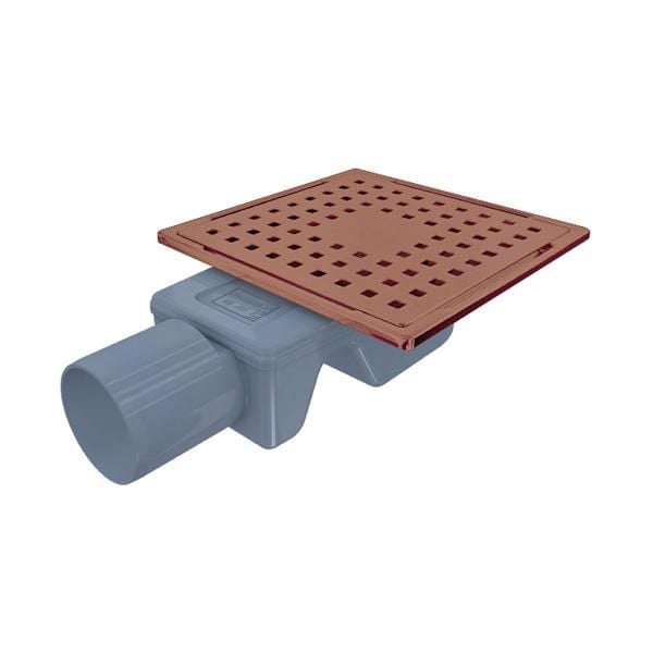 Hafele WASH Yer süzgeci,Ø50,100x100,p.rose