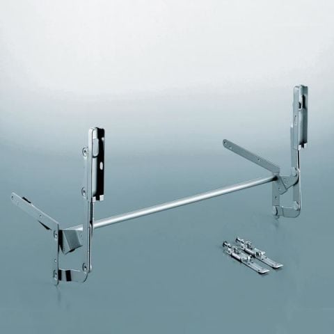 Hafele Paralel Kalkar Makas Donanımı Alüminyum Renkli 870mm