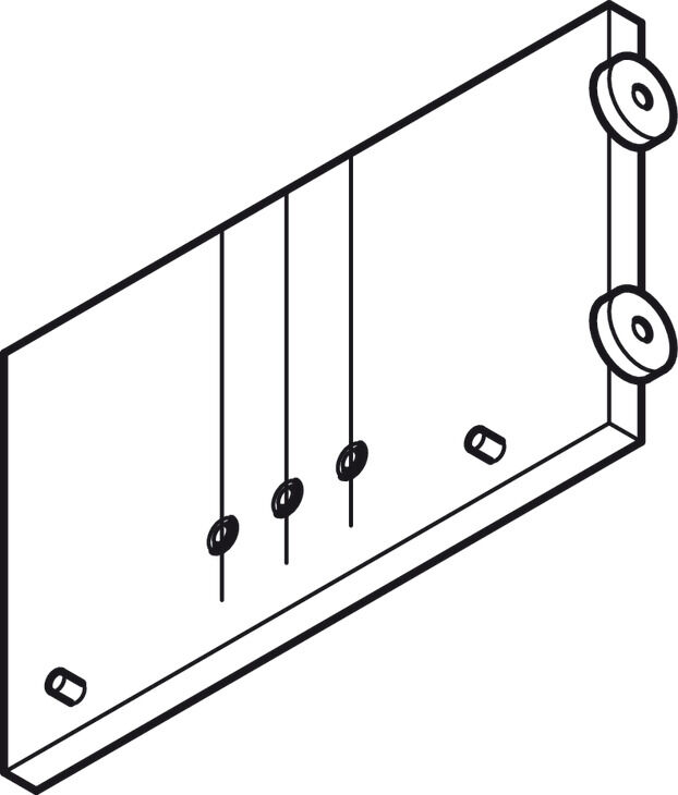 Häfele Delik mastarı Senso ve E-Senso bağlantı (+) 21 mm 372.61.798