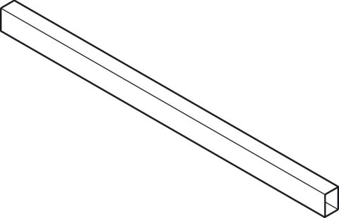 Häfele Çapraz korkuluk iç çekmeli sistem 1,100 mm Beyaz 552.31.719