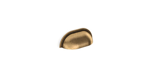 Hafele MUSSEL Antik Gümüş Renk 64 mm Mobilya Kabuk Kulp