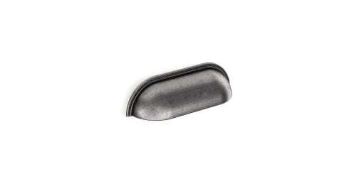 Hafele MUSSEL Antik Gümüş Renk 96 mm Mobilya Kabuk Kulp
