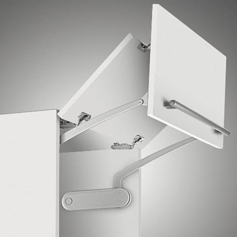 Hafele Makas set gri 70-75cm/13,4-14,8kg sağ