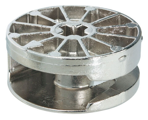 Bağlantı gövdesi, Hafele Maxifix, 19 mm ve üzeri ahşap