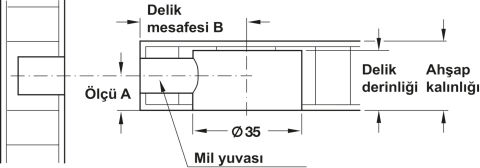 Häfele Maxifix Bağlantı Elemanı Muhafazası İçin Üst kapak 39 mm RAL 9004 262.87.390