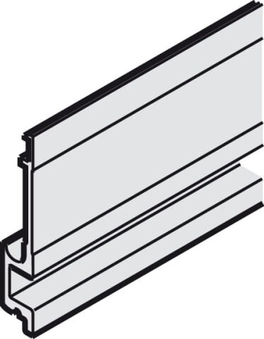 Hafele Montaj rayı, 12 mm duvar mesafesi için - 940.82.220