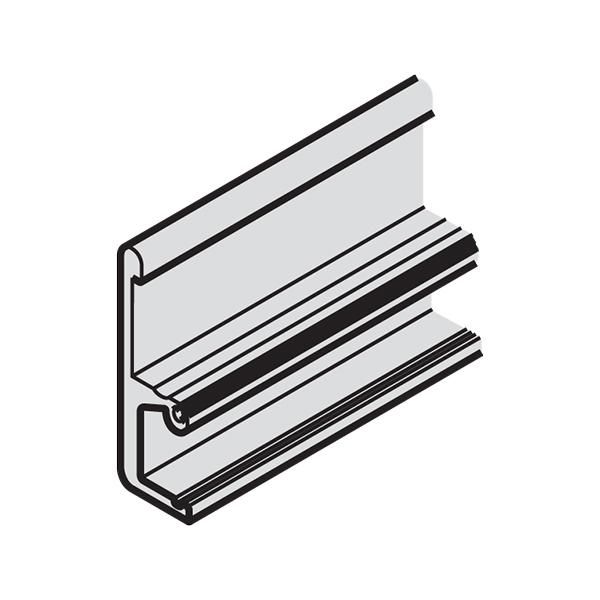 Hafele DESIGN 40/80-V Üst Taşıyıcı Ray 2m