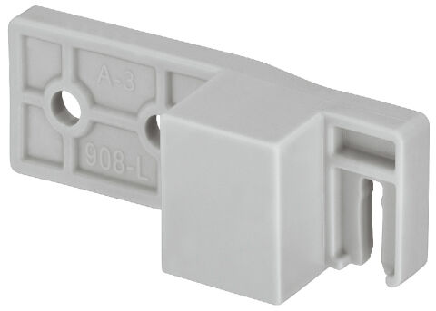 Häfele Matrix Box S Yan korkuluk dikdörtgen - 14 mm 23 mm 350 mm Gri 552.51.512