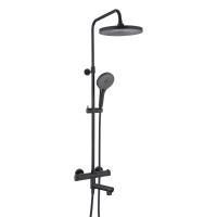 Hafele PANDA TERMO Kol.duş sis.,3Y 3F,m.siyah