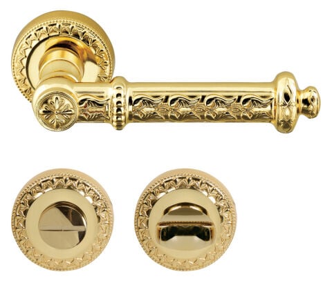 Kapı Kolu Seti, Hafele PONTE, Zamak, Yuvarlak Rozet
