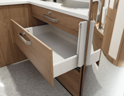 Häfele Matrix Box S35 Çekmece yan ray sistemi çekmece 300 mm Antrasit Çekmece kenarları: 552.56.491