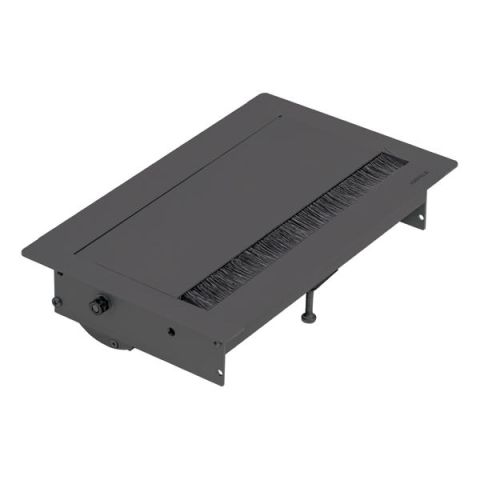 Hafele GOO Priz 2 Priz UPS CAT6 CAT3 HDMI USB Antrasit