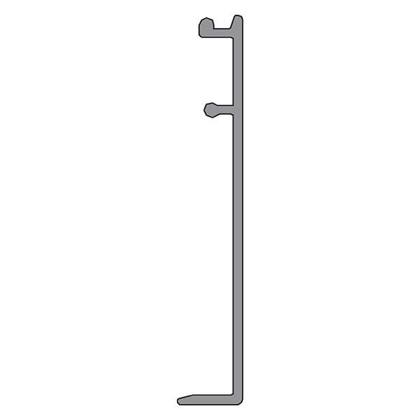 Hafele SLIDO CLASSIC 80-G Üst Taşıyıcı Ray kapağı 2000mm