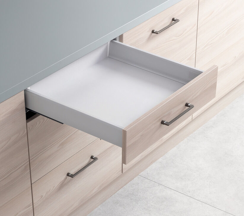 Häfele Matrix Box S35 Çekmece yan ray sistemi çekmece 450 mm Antrasit Çekmece kenarları: 552.56.494