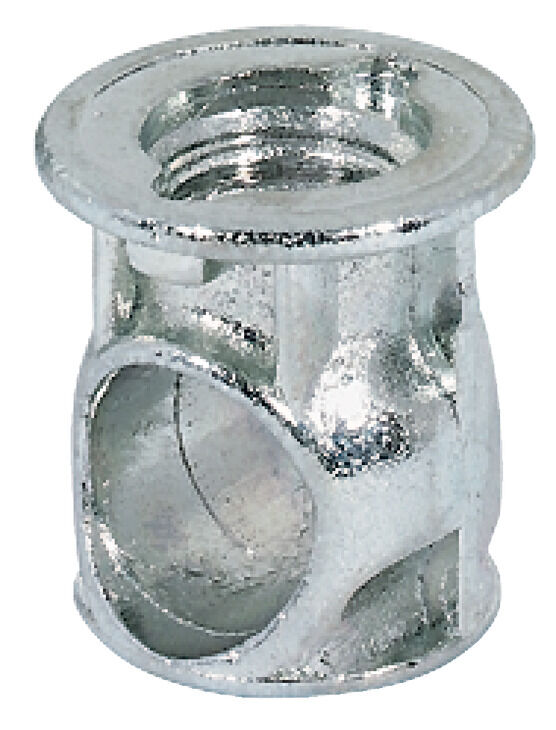 Häfele Bağlantı gövdesi Stablofix çelik galvanizli 14 mm Çinko kaplama 262.88.904