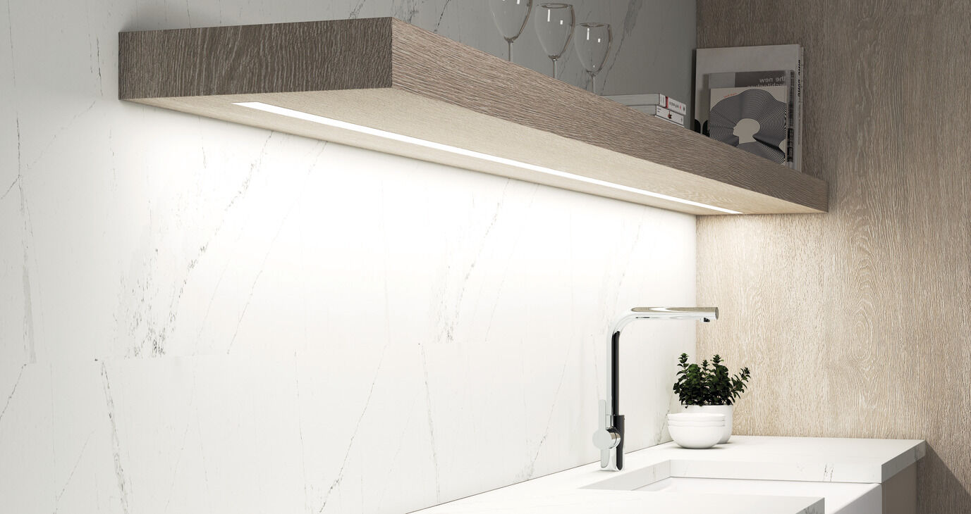 Şerit LED, Hafele LED 1924, 24 V, 8 mm, 120 LED/m, 9, 6