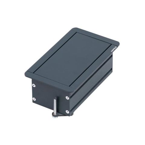 Hafele ODIN PLUS 1 Priz UPS CAT6 CAT3 Antrasit