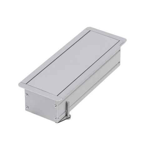 Hafele ODIN GRN 2 Priz UPS CAT6&3 HDMI USB Mat Eloksal