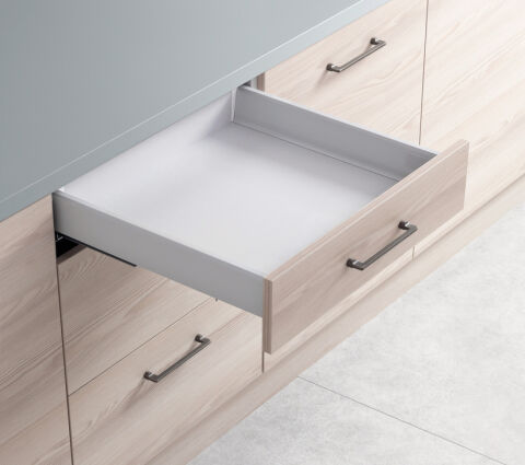 Çekmece yan ray sistemi, Hafele Matrix Box S35, çekmece