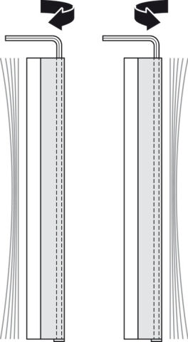 Gergi Bağlantı Parçası, Hafele Slido F-Handle26 için