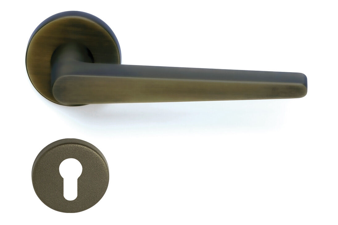 Häfele POLLY II Kapı Kolu Seti Alüminyum / Zamak 48,50 mm Bronz Renkli 900.78.687
