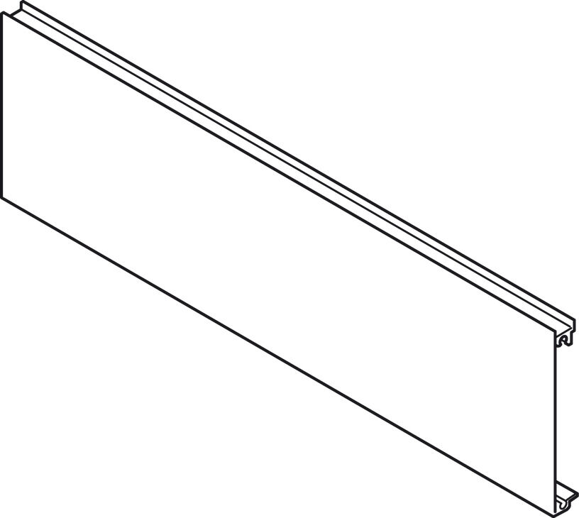Häfele Matrix Box S iç çekmeli sistem için Ⓓ Panel 1,100 mm Antrasit 552.69.381