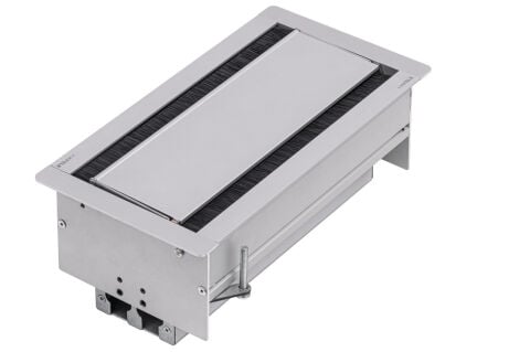 Priz Sistemi, Hafele GOO DUAL, Fırçalı, Çift Taraflı