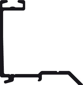 Ara Çubuk Profili, Hafele Slido F-Handle26 C alüminyum